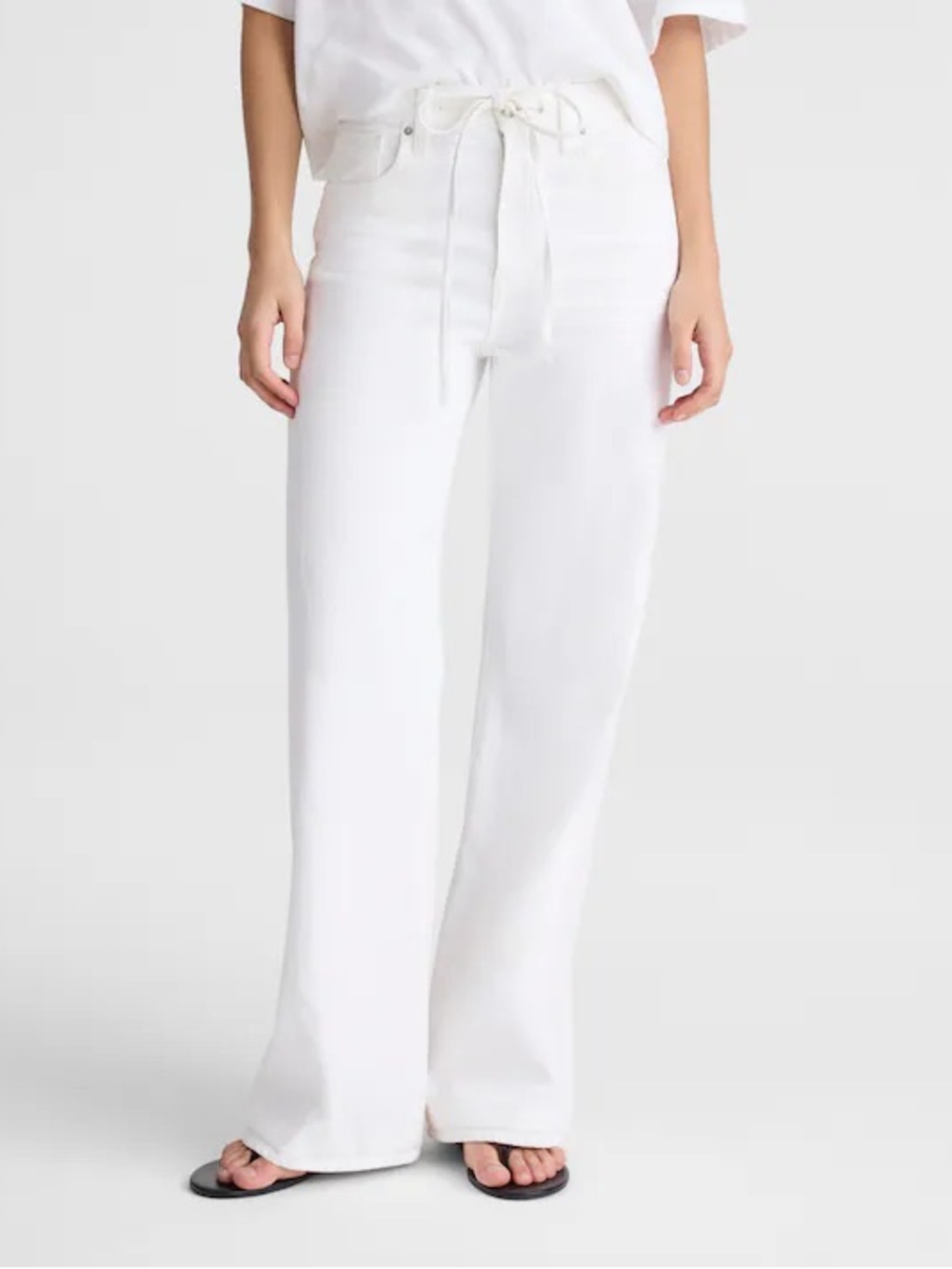 Madewell Ultimate Wide Leg Jeans White Size 25